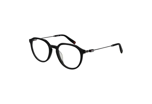 Fila Brillengestell VFI448 500700 - Unisex Brillengestell aus schwarzem Metall, ideal für einen modernen Look. Mit Vollrand-Design und einer Glasbreite von 50mm, perfekt für den täglichen Gebrauch.