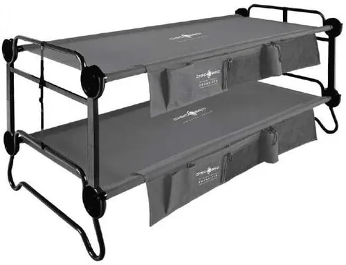 Disc-O-Bed XL mit Seitentaschen anthrazit von Disc-O-Bed