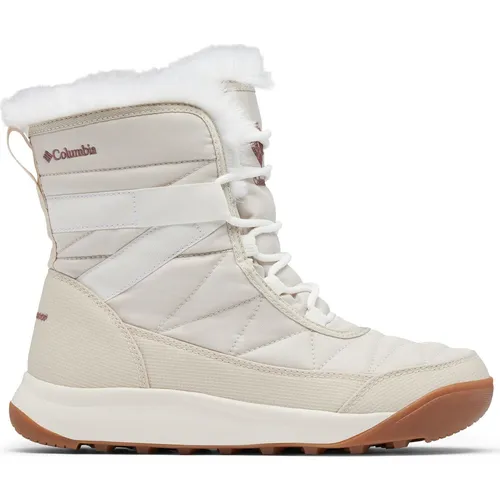 Columbia Damen-Winterstiefel MINX SHORTY III - Wanderschuhe mit wasserdichter Omni-Tech Membran und warmem Kunstfellfutter, ideal für winterliche Abenteuer und optimalen Komfort.
