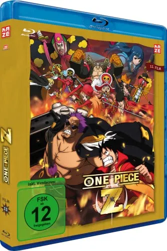 One Piece: Z - 11. Film - [Blu-ray] - Abenteuerlicher Anime-Film, freigegeben ab 12 Jahren, ideal für Fans der Serie und Sammler hochwertiger Blu-rays.