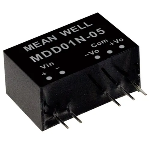 Mean Well Mdd01m-15 Dc/dc-wandlermodul   34 Ma 1 W Anzahl Ausgänge: 2 X Inhalt 1 St.