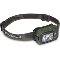 Black Diamond Storm 450lm Stirnlampe - Oliv Dunkelgrün, One Size - Stirnlampen mit 450 Lumen Helligkeit und wasserdichtem Design, ideal für Outdoor-Abenteuer bei jedem Wetter.