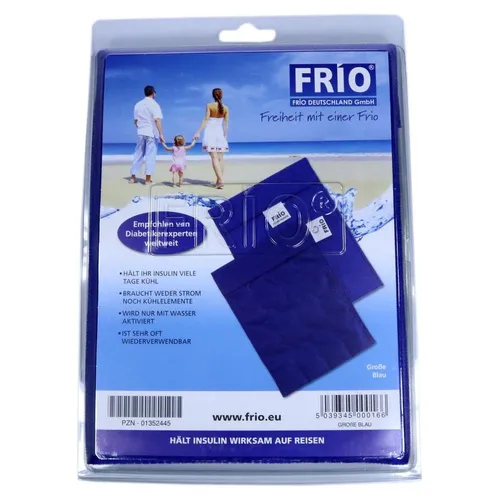 Frio Kühltasche groß 1 St - Zubehör für Insulin, hält Medikamente bis zu 28 Tage kühl dank innovativem Wasserkühlsystem.