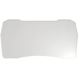 Ultimate Setup Schreibtischplatte Schreibtischplatte - Gaming Tischplatte weiß 180 cm x 80 cm x 2,5 cm