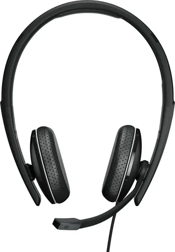 ADAPT 165 USB-C II Headset schwarz - On-Ear Kopfhörer mit USB-C und 3.5mm Klinke, ideal für PC-Systeme, bietet hervorragenden Stereo-Sound und flexibles Anschließen.