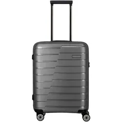 travelite 4-Rad Handgepäck Koffer mit TSA Schloss - Koffer für Handgepäck, IATA-konform mit 37 Litern Volumen, leicht und robust, ideal für Reisen in die USA dank TSA Lock.