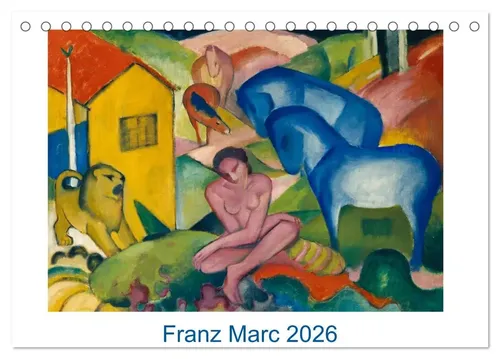Artothek Bildagentur der Museen | Franz Marc 2026 (Tischkalender 2026 DIN A5...