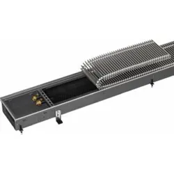 KM Bodenkanalheizung NK 232 Roll-Rost Alu natur eloxiert 232x120x2000