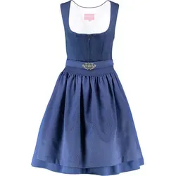 Krüger Dirndl Alisha – Elegantes Samt-Dirndl mit Schürze von Krüger