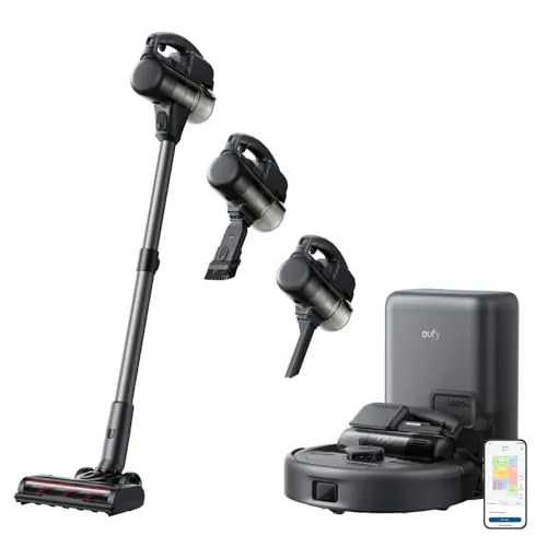 eufy Saugroboter 3-in-1 E20 in schwarz von eufy