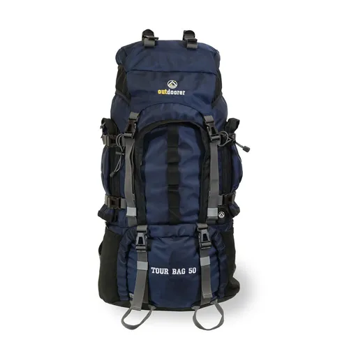 Tourenrucksack Tour Bag 50 blau – Trekking-Rucksack 50L Reiserucksack Handgepäck