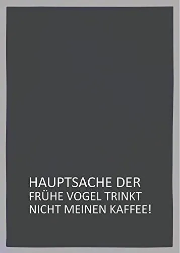 WESTCRAFT Maritime Geschirrtücher / Küchen-Handtuch - Dish Towel Vintage aus 100 Prozent Baumwolle 50 x 70 cm (FRÜHE Vogel weiß)