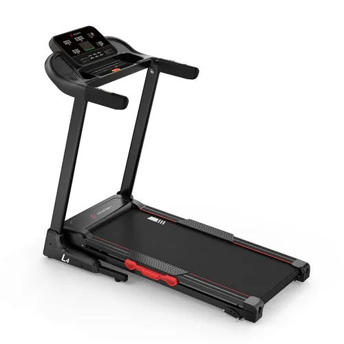 JASPORT L4 Laufband klappbar – 3.0 PS, 14 km/h, Bluetooth - Laufband für Heimfitness mit 3.0 PS Motor, 14 km/h und Bluetooth-Funktion. Ideal für platzsparendes Training mit 3-stufiger Steigung und klappbarem Design.