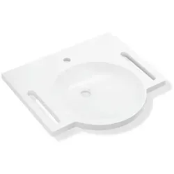 HEWI Wandwaschtisch 60 × 55 × 10 cm von HEWI