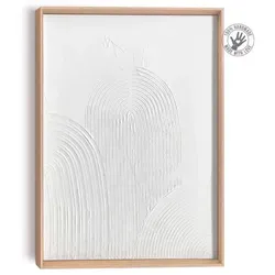Reinders! Bild Gewölbe - Weißer Kunstdruck - Rechteckiger Kunstdruck aus Holz, 30x40 cm, bringt mit seiner eleganten Optik frischen Wind in Ihr Zuhause.