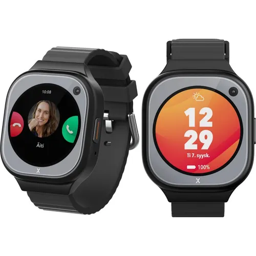 Xplora X6 Pro eSIM - Smartwatch in Schwarz, ideal für Kinder mit GPS-Tracking und Sicherheitsfunktionen