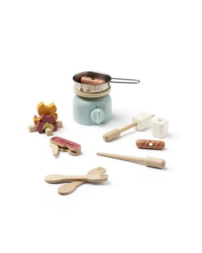 Kids Concept Kinder-Küchenset Campingkocher mit Zubehör