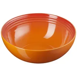 Le Creuset Salatschüssel 24 cm Ofenrot in orange von Le Creuset
