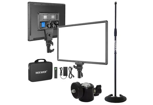 Neewer Videoleuchte Neewer Dauerlicht NL-288ARC LED-Leuchte mit Stativ und Kugelgelenk, Videografie, Fotografie, Content-Creator, Filmemacher