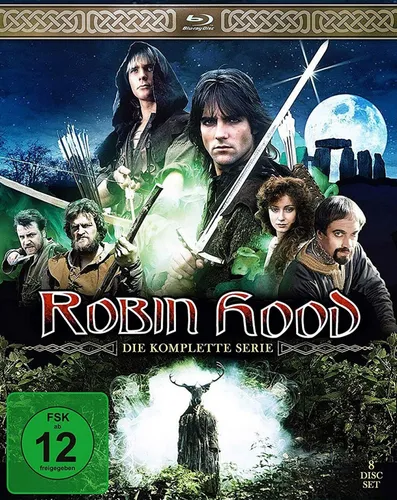 Robin Hood - Die komplette Serie [Blu-ray] - Abenteuerliche TV-Serie, Freigegeben ab 12 Jahren, erlebe die spannenden Geschichten des berühmtesten Gesetzlosen!