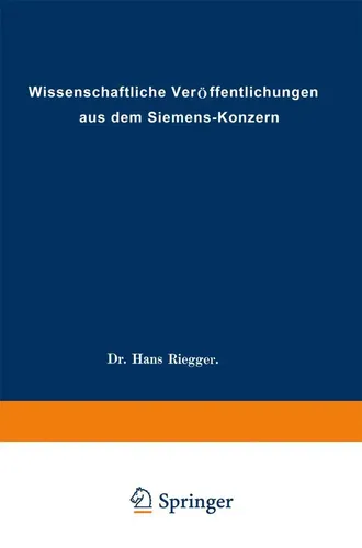 Produktbild Wissenschaftliche Veröffentlichungen aus dem Siemens-Konzern