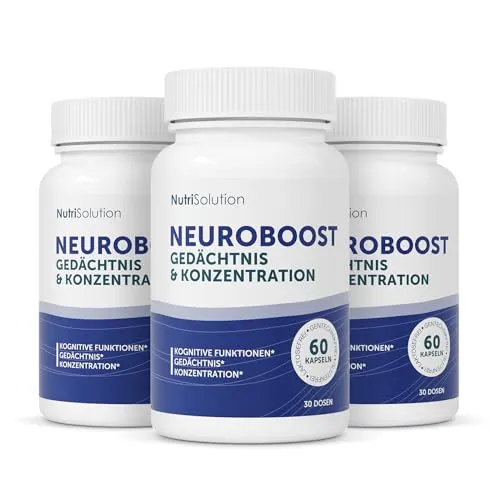 NeuroBoost: Nahrungsergänzungsmittel für Gedächtnis und Konzentration