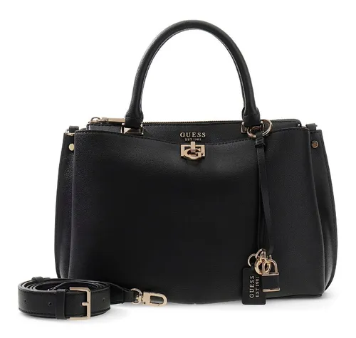 GUESS Bianca Girlfriend Satchel Handtasche Umhängetasche Tasche Black schwarz