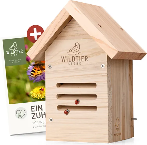 wildtier liebe Marienkäfer-Hotel, Marienkäferhaus von Görges Naturpharma GmbH