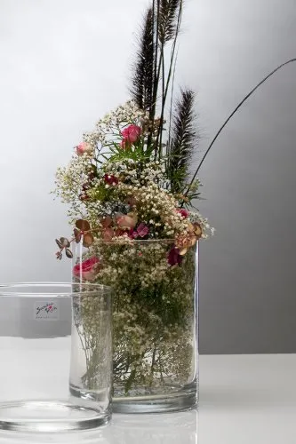 Glasvase Cylinder ø 15, h 20 cm von Sandra Rich