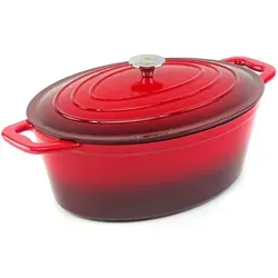 Carl Schmidt Sohn 075248 XANTEN Bräter - Gusseisen, 36cm x 27,8cm, energiesparende Wärmeverteilung und für alle Herdarten geeignet