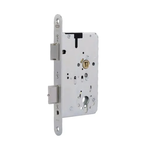 BKS PA-Einsteckschloss B-2321 - Feuerhemmendes Panik-Einsteckschloss für gefälzte Türen, bietet Sicherheit und Funktionalität mit Anti-Panik-Funktion und robustem Edelstahl-Stulp.