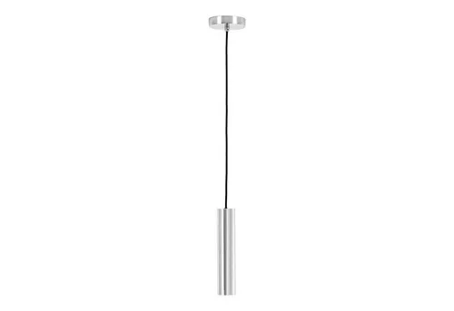 Pendelleuchte Paris - Silber - Elegante Pendelleuchte im minimalistischen Design mit warmem Messinglook. Ideal für Esstisch oder Küche. Individuell höhenverstellbar mit 120 cm Textilkabel für gezielte Lichtakzente.