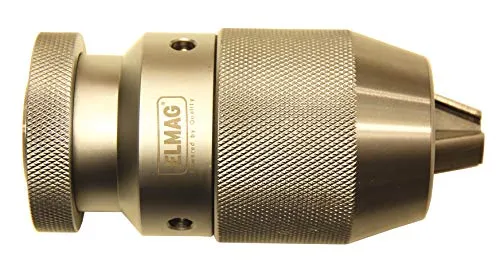 Schnellspannbohrfutter B 22 - 5 bis 20mm - Metallbearbeitung mit einfacher Handhabung, hohe Spannkraft ohne Schlüssel und Super-Grip Kreuzrändelung für perfekten Halt.
