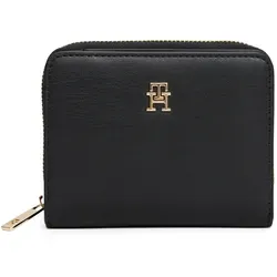 Tommy Hilfiger Geldbörse TH ICON MED ZA FLAP in schwarz von Tommy Hilfiger