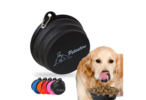 Petsation Reisenapf Hundenapf faltbar für unterwegs von Petsation