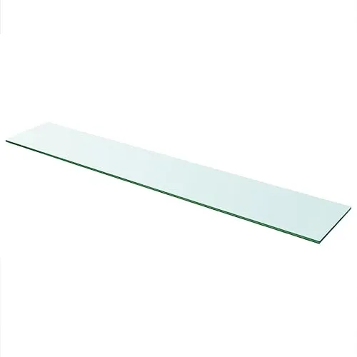 vidaXL Glasboden Glasscheibe 110 cm x 20 cm in weiß von vidaXL