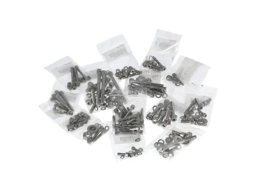 Set: Zylinderschrauben, Innensechskant in Edelstahl für komplettes Fahrzeug - fü