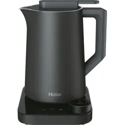 Haier HKE7W 011 Elektrischer Wasserkocher 1,3 L 2200 W Grau