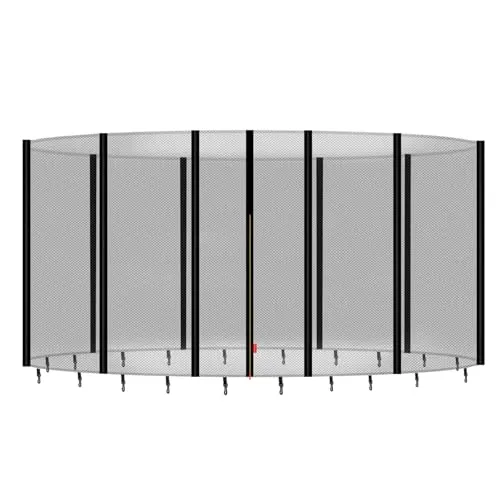 Baunsal® Trampolin Sicherheitsnetz Ø 487 cm (JS+EXD-M) für 10 Netzstangen Netzhöhe 180 cm Ersatzteile Trampolin Netz Trampolin Schutznetz Kinder Trampolin Ersatznetz Trampolin Outdoor
