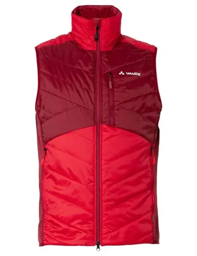 Vaude Herren Mens Sesvenna Vest IV Jacke - Sportlich und Warm - Funktionsjacke für Skitouren, wasserabweisend und warm dank PrimaLoft Isolation, mit atmungsaktiven Einsätzen und umweltfreundlich aus recycelten Materialien gefertigt.