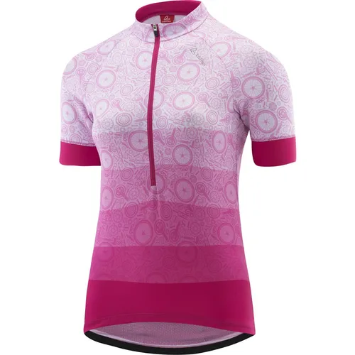 Löffler Women Bike Jersey Half Zip Components magenta (545) 40