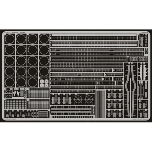 MW22 EDUARD 53012 MIKASA 1/350 PE SET for HASEGAWA