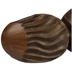 formano Dekovase Holzoptik – Oval, 25cm von formano