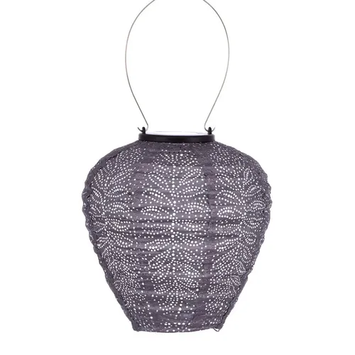 Lumiz Solar-Lampion 'Balloon 20', lila - Laterne aus wetterfestem Material, ideal für stimmungsvolle Abende im Garten oder auf der Terrasse mit solarbetriebenem Licht.