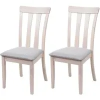 2er-Set Esszimmerstuhl MCW-G46 - Elegante Küchenstühle aus Stoff/Textil - Esszimmerstühle mit stabilem Massiv-Holzgestell, belastbar und ideal für stilvolle Essbereiche. Ausgezeichnet für soziale Verantwortung und Qualität.