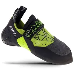 Boreal Mutant Sportschuhe - Unisex, mehrfarbig 42 1/2 - Herren-Kletterschuhe aus Rindsleder mit Gummizug und Klettverschluss, bieten zusätzliche Griffsicherheit durch die gummierte Hülle für optimalen Schutz.