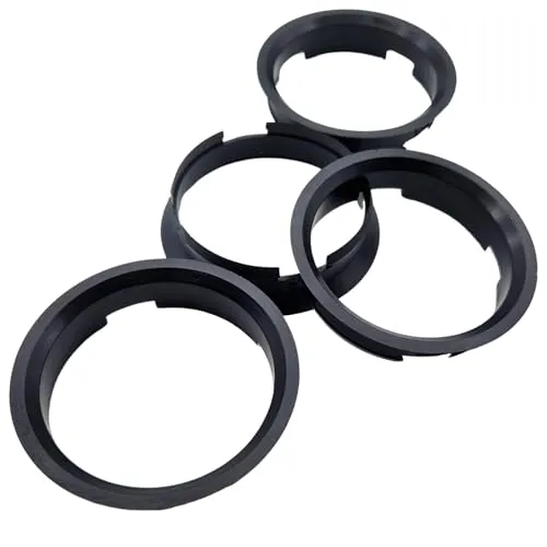 4x Zentrierringe 63,4-60,1 | 63,4 auf 60.1 | Schwarz von Felgenfactory
