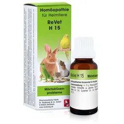 Revet H 15 Globuli f.Heimtiere 10 g
