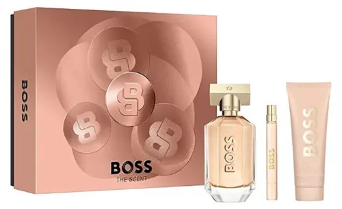 Hugo Boss BOSS The Scent for Her Geschenkset - Luxuriöses Geschenkset für Damen mit 100 ml Eau de Parfum und 75 ml Körperlotion. Ideal zum Verschenken und für besondere Anlässe, schön verpackt für doppelten Freude!