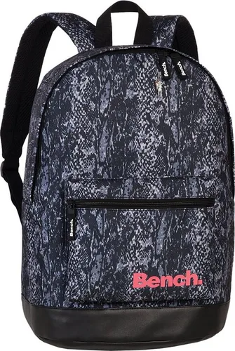 Bench ORI301X Rucksack - Trendiger Freizeitrucksack in türkis, brombeer und oliv, aus robustem Polyester mit Laptopfach. Ideal für Schule, Beruf und Reisen - komfortable gepolsterte Träger für besten Tragekomfort.